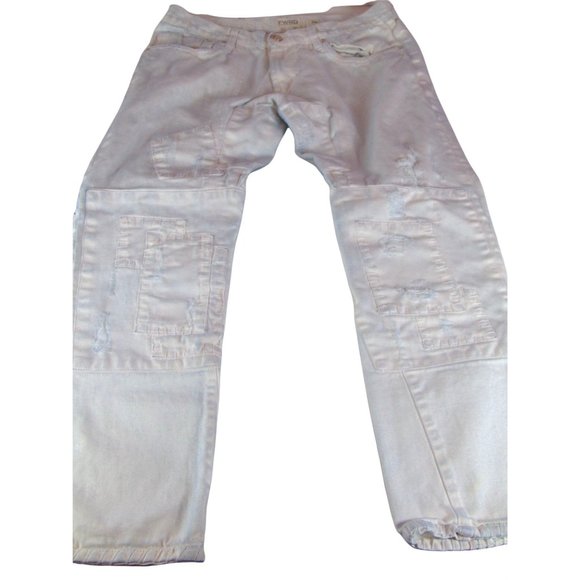 FWRD Distressed Jeans Size 36x32 White Denim Excellent condition - Picture 7 of 8